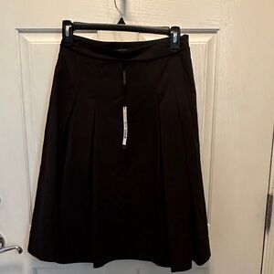 Elie Tahari Black A-Line Skirt